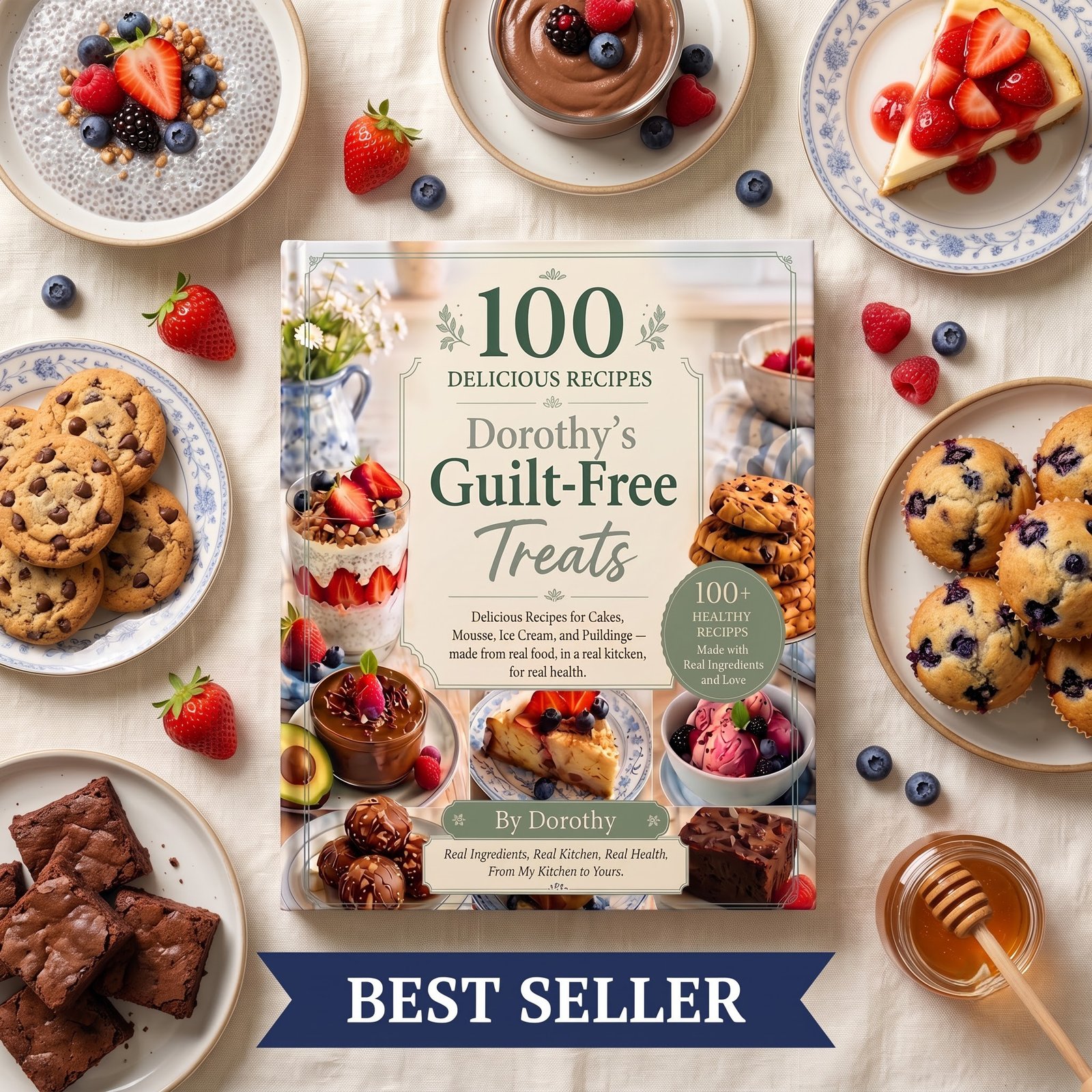 Guilt-free dessert spread
